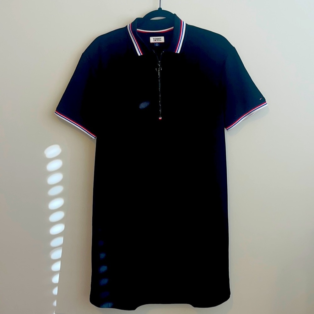 Tommy Jeans polo stripe tennis dress size S/P